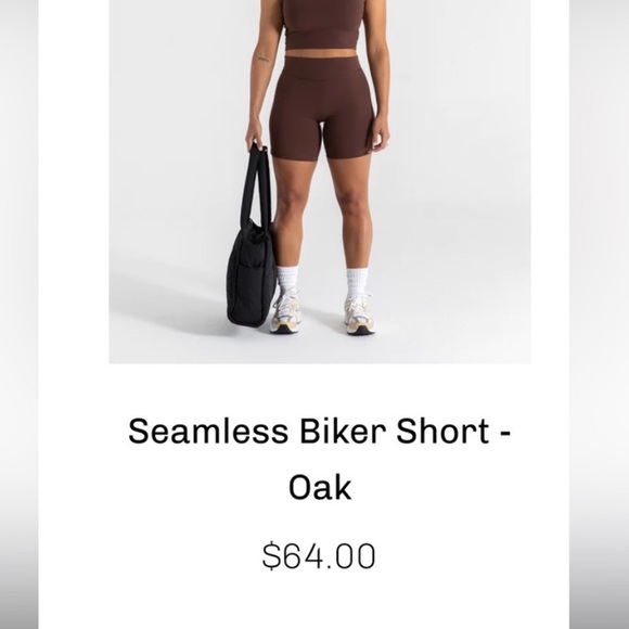 (BLACK) Thirty years seamless biker shorts - Picture 7 of 7